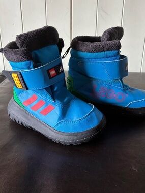 Kids Adidas X Lego Snow Boots